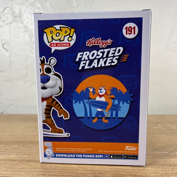Tony the Tiger Surfing Funko Pop #191 Frosted Flakes SDCC 2023 Vaulted NOT MINT - Picture 4 of 10